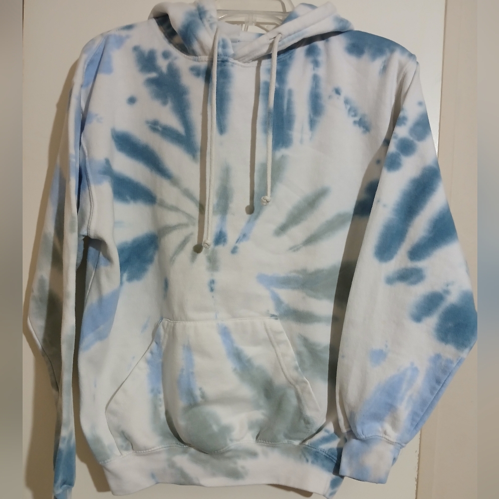 Dreamsicle Blue Tie-Dye Youth S Hoodie